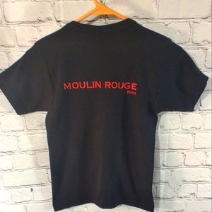 Moulin Rouge Paris Kids Black Tee Shirt Girls 6